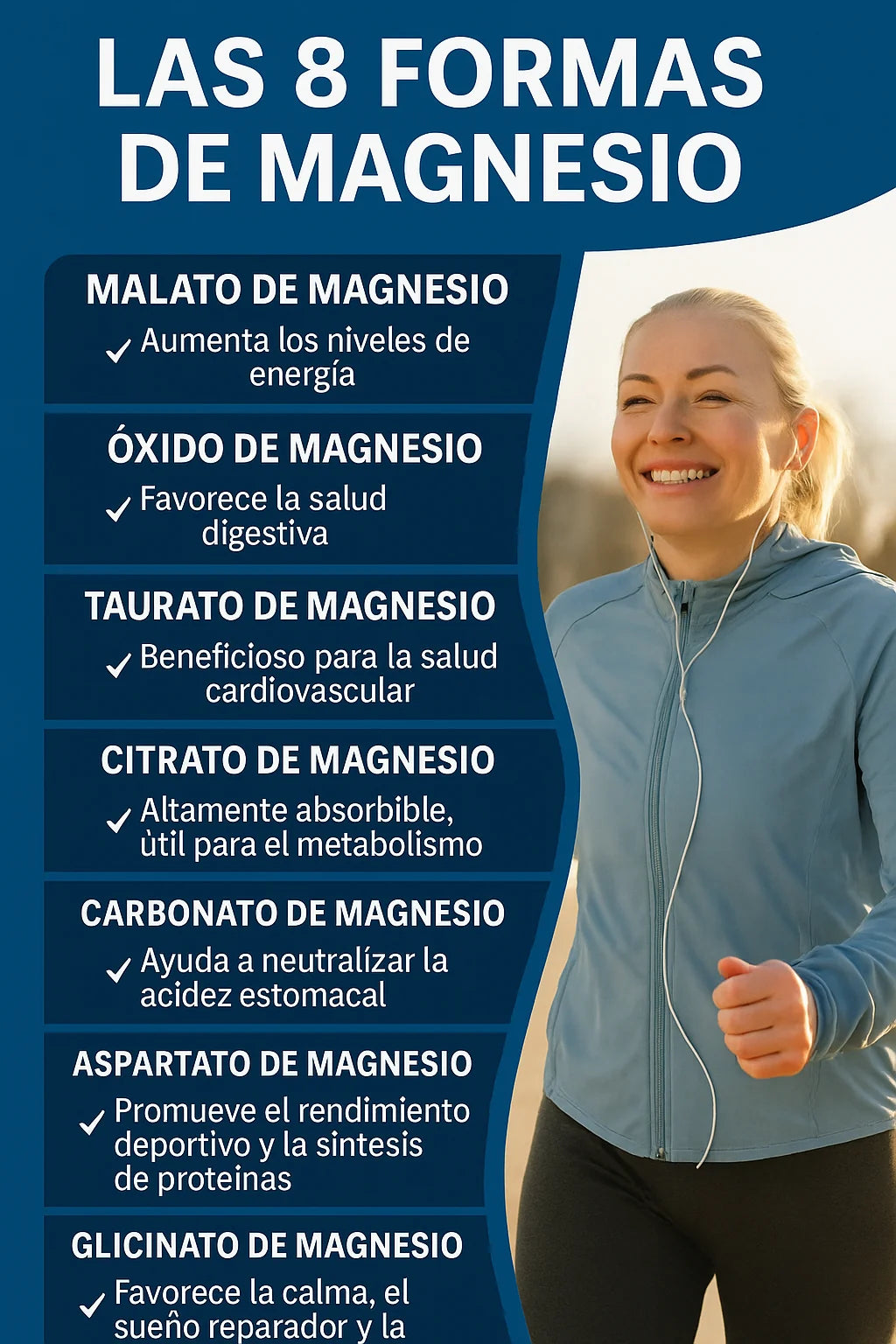 Magnesium Complex ORIGINAL 1000mg 8 en 1